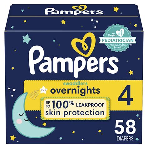 pampers night size 4